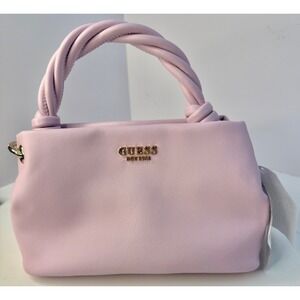 Guess Sansa Small Top Handle Crossbody MISSING LONG STRAP Soft Girl feminine